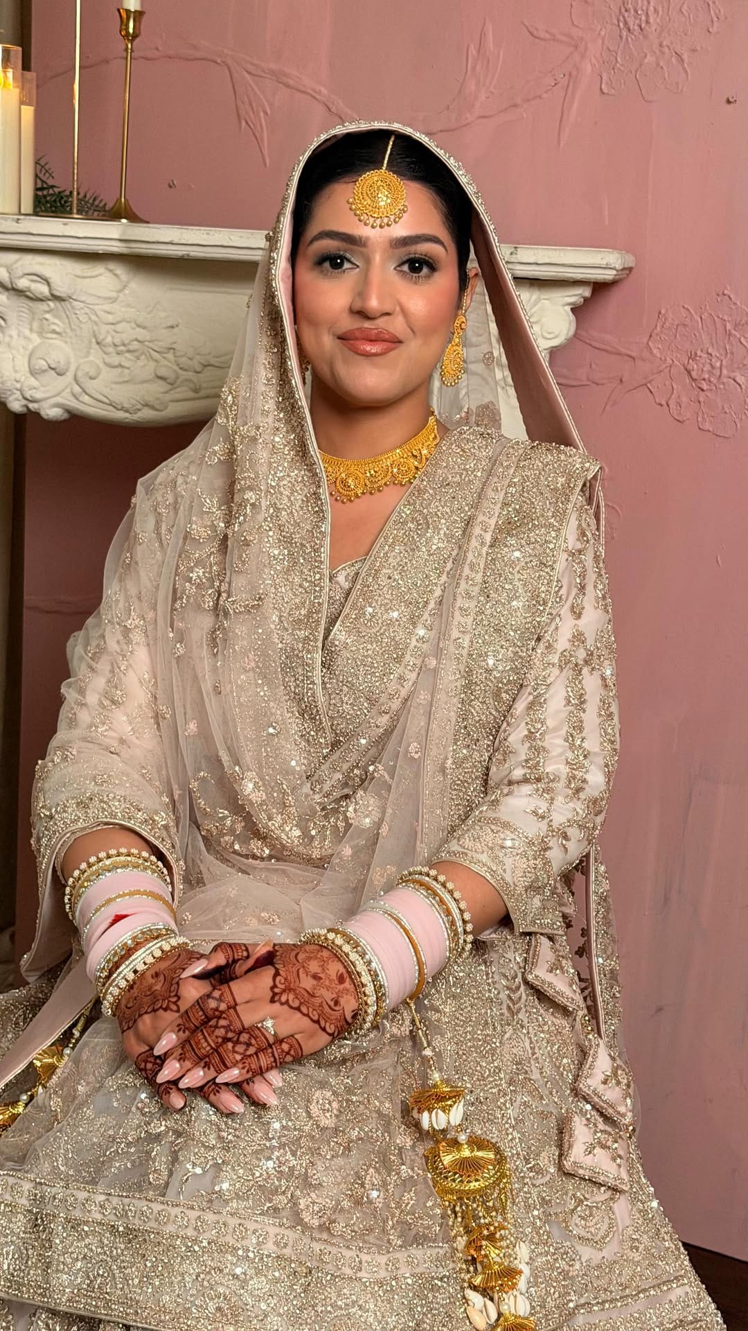 Post 7 by Penny Kohli || Makeup, Hair, and Henna on Instagram (video)