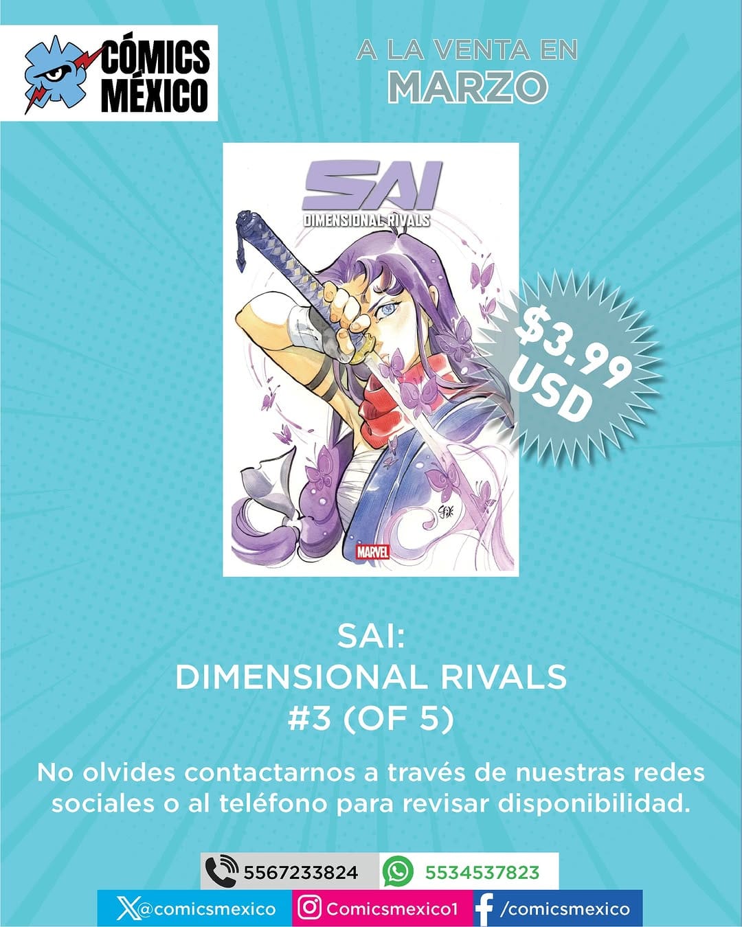 Post 6 by Comics Mexico. Tienda de comics en Mexico/Comicstore on Instagram (image)
