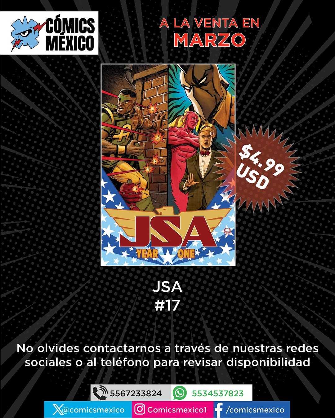 Post 2 by Comics Mexico. Tienda de comics en Mexico/Comicstore on Instagram (image)