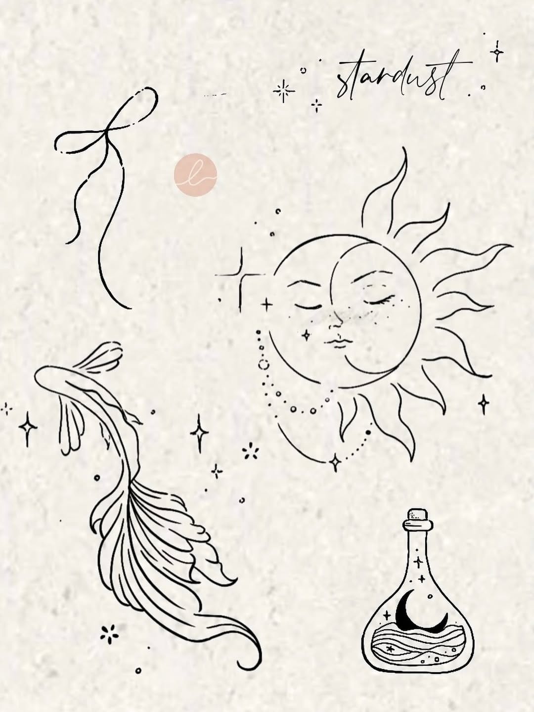 Post 1 by Minimalist Tattoo Jakarta on Instagram (image)