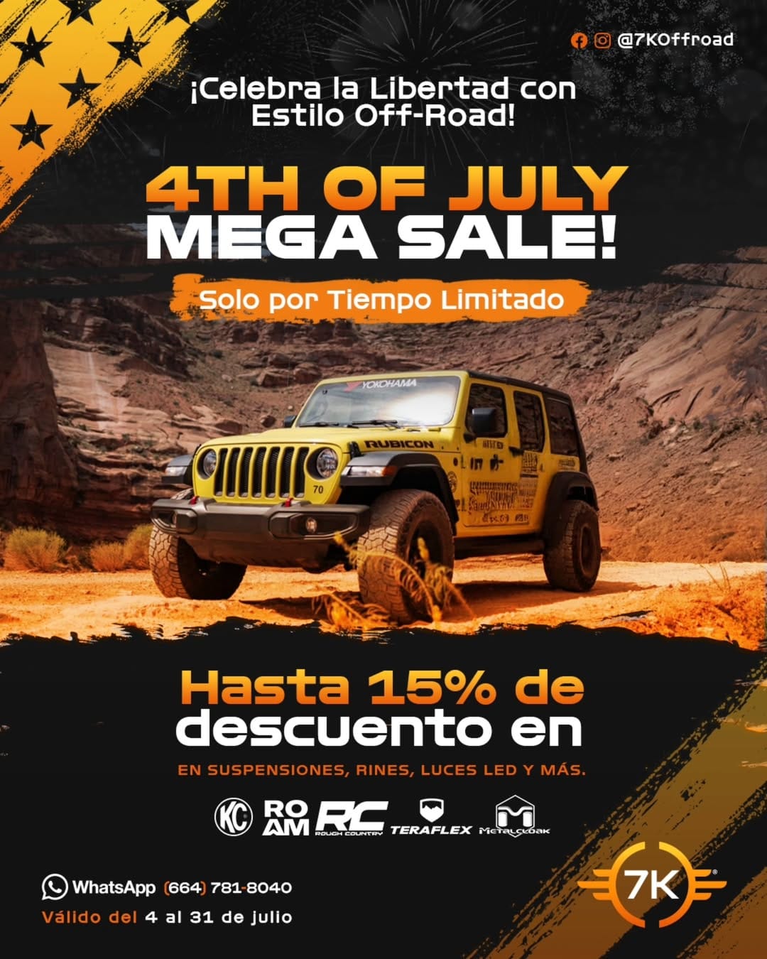 Post 7 by 7K OffRoad on Instagram (image)
