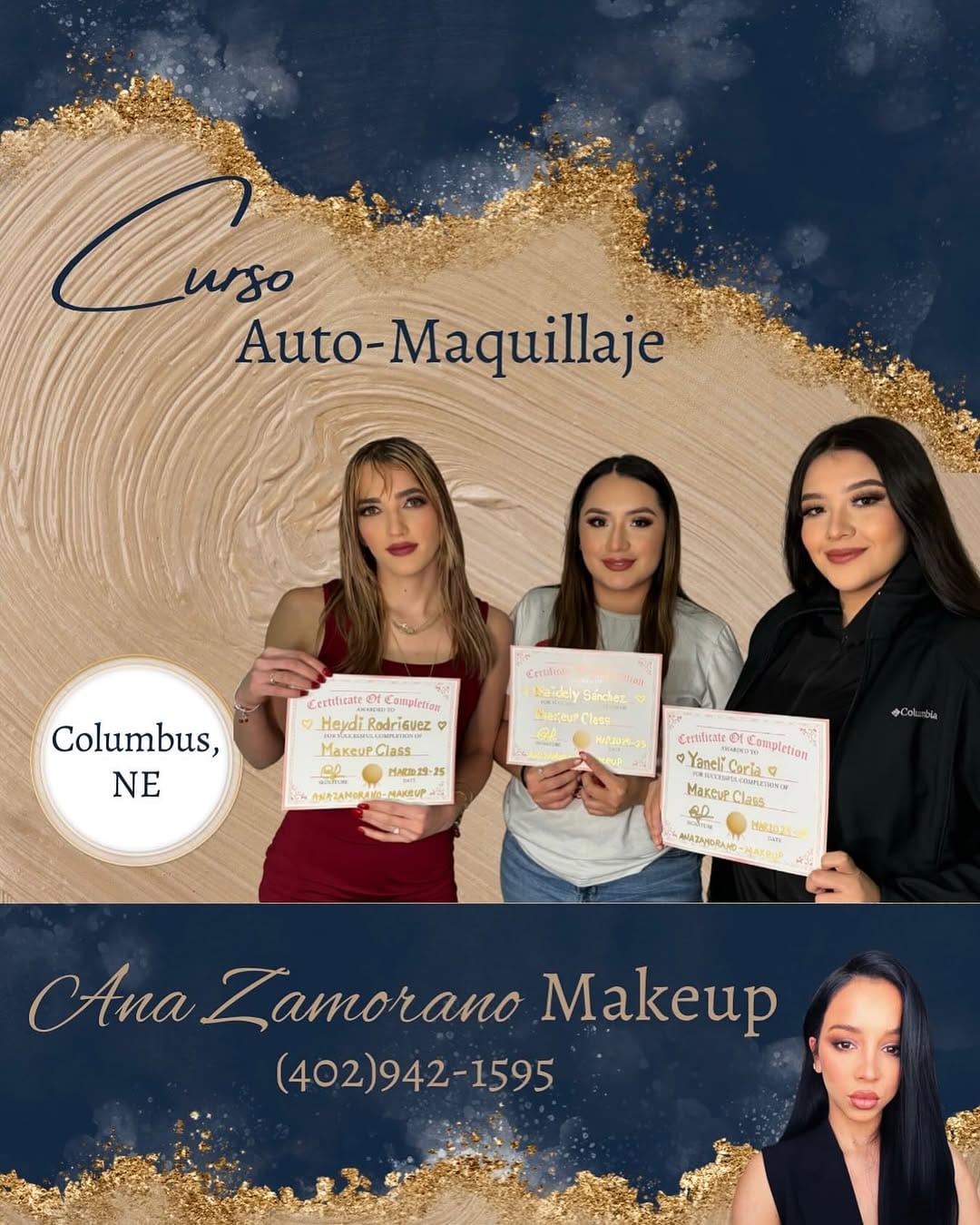 Post 8 by Makeup Artist on Instagram (image)