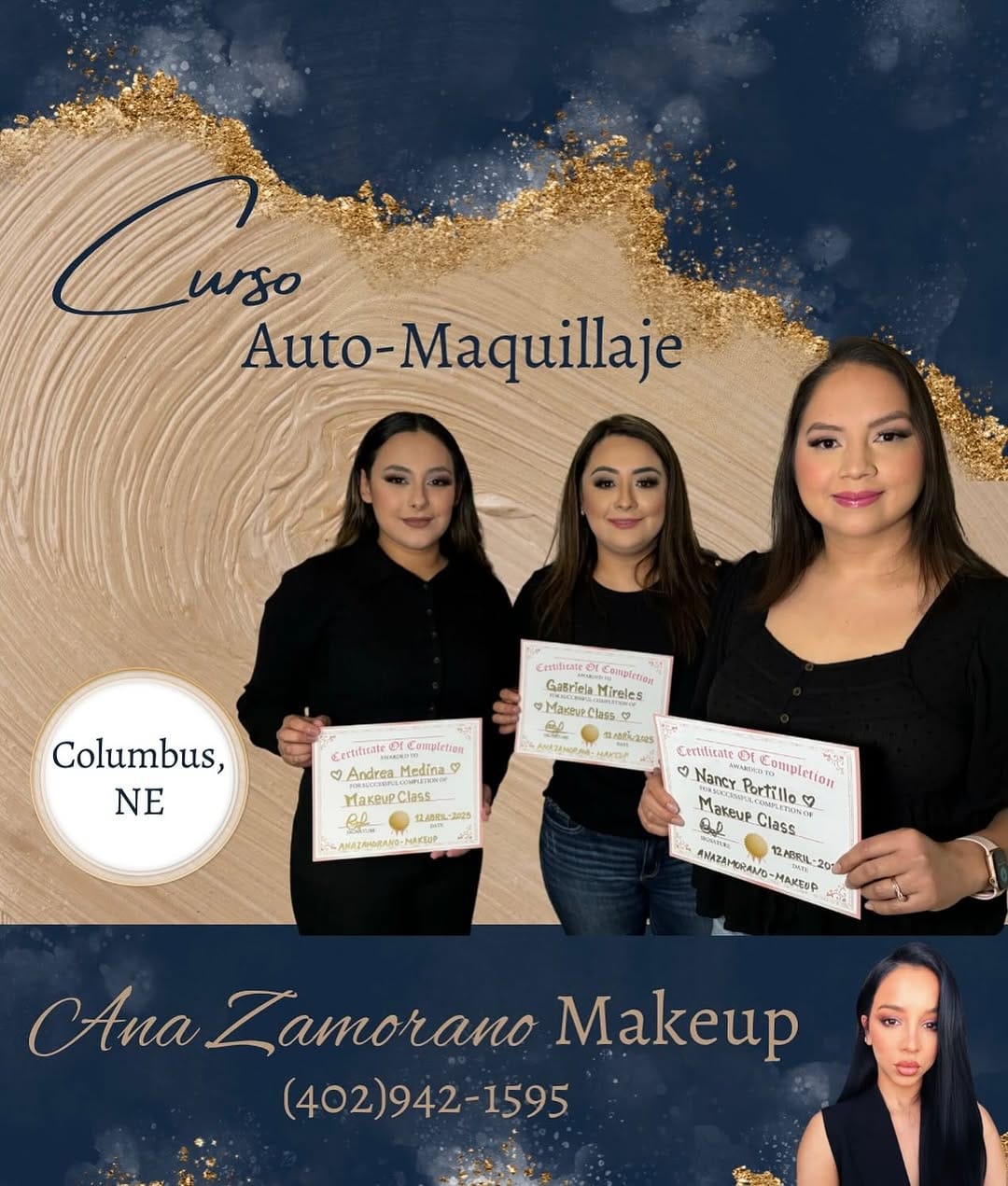 Post 6 by Makeup Artist on Instagram (image)