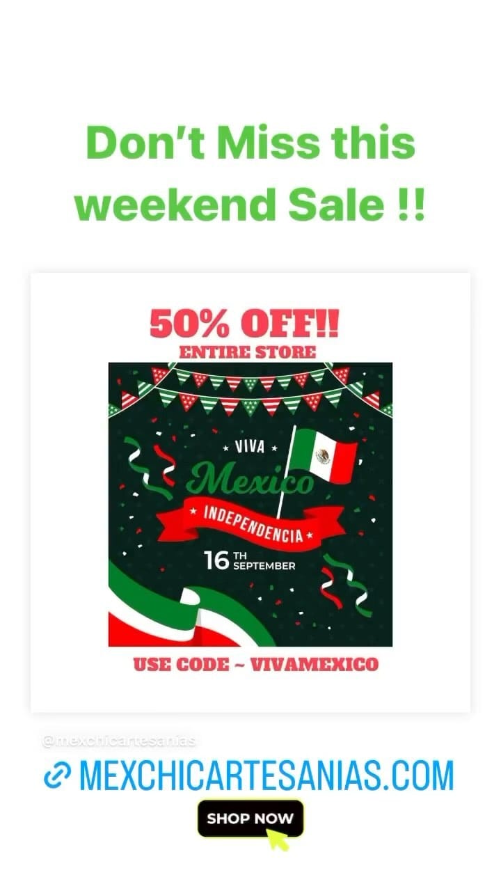 Post 5 by MexChic Artesanias on Instagram (video)