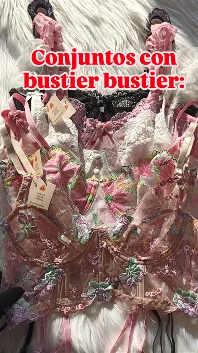 Post 1 by Lenceria Bustier Accesorios | Bonita Moda Intima on Instagram (video)