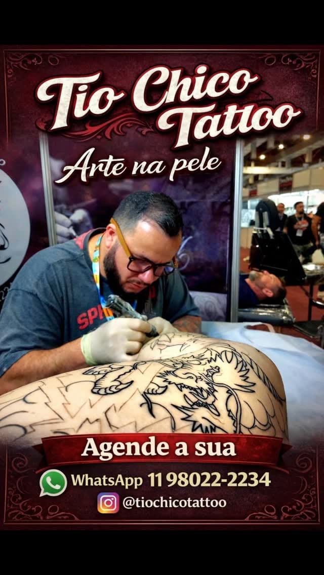 Post 7 by TIO CHICO - TATTOO on Instagram (video)