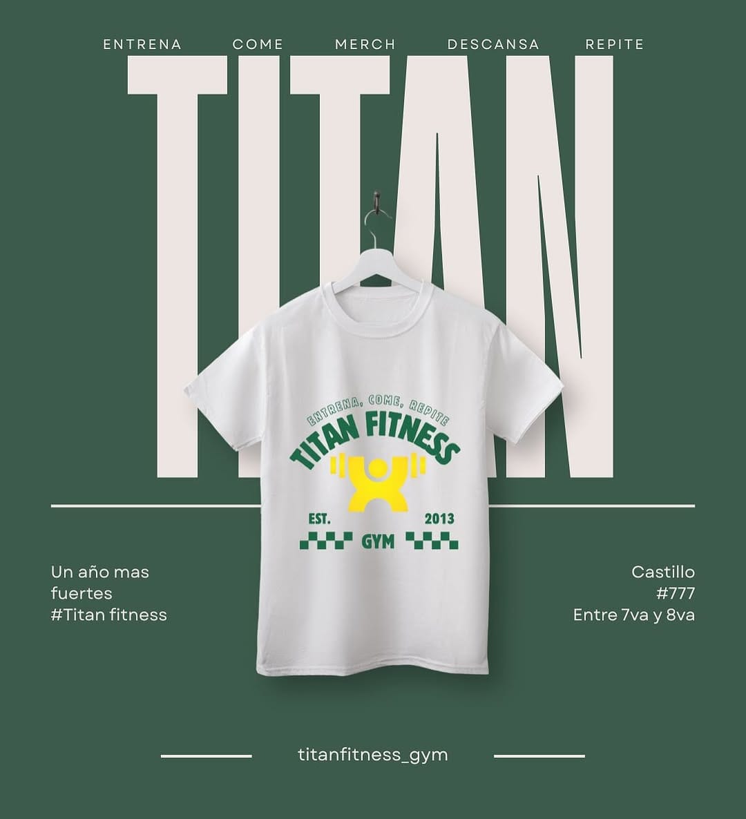 Post 5 by TITAN FITNESS 🇲🇽 on Instagram (image)