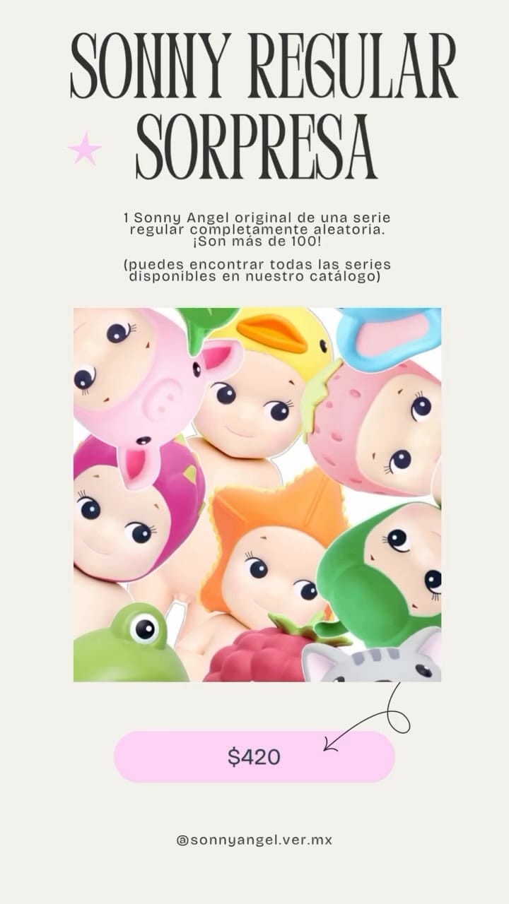 Post 3 by Sonny Angel México on Instagram (video)