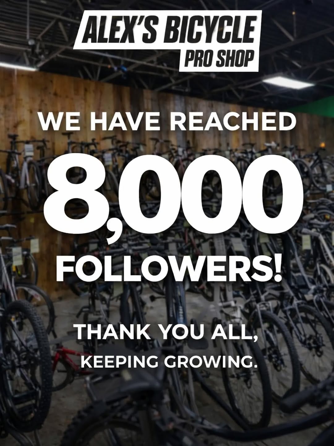 Post 1 by Alex's Bicycle Pro Shop on Instagram (image)