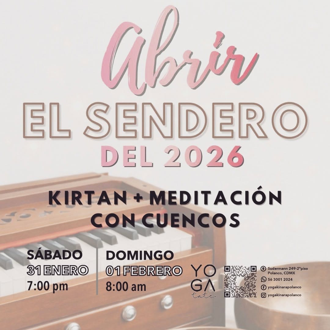 Post 1 by Kinara Yoga Studio Polanco CDMX on Instagram (image)