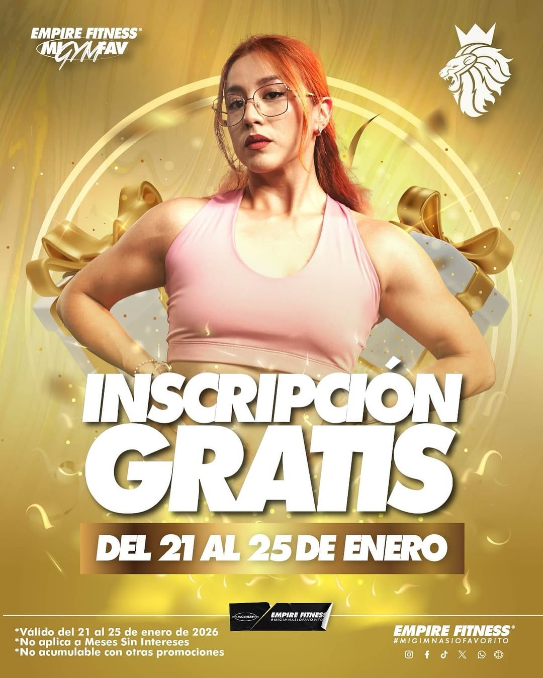Post 2 by Empire Fitness México on Instagram (image)