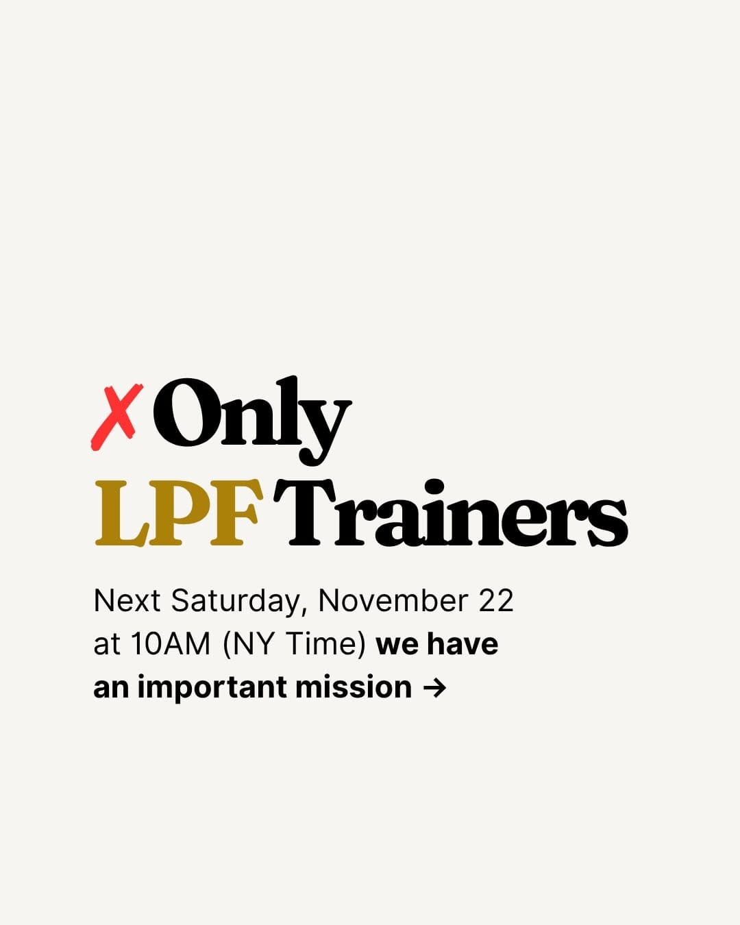 Post 7 by Low Pressure Fitness on Instagram (carousel)