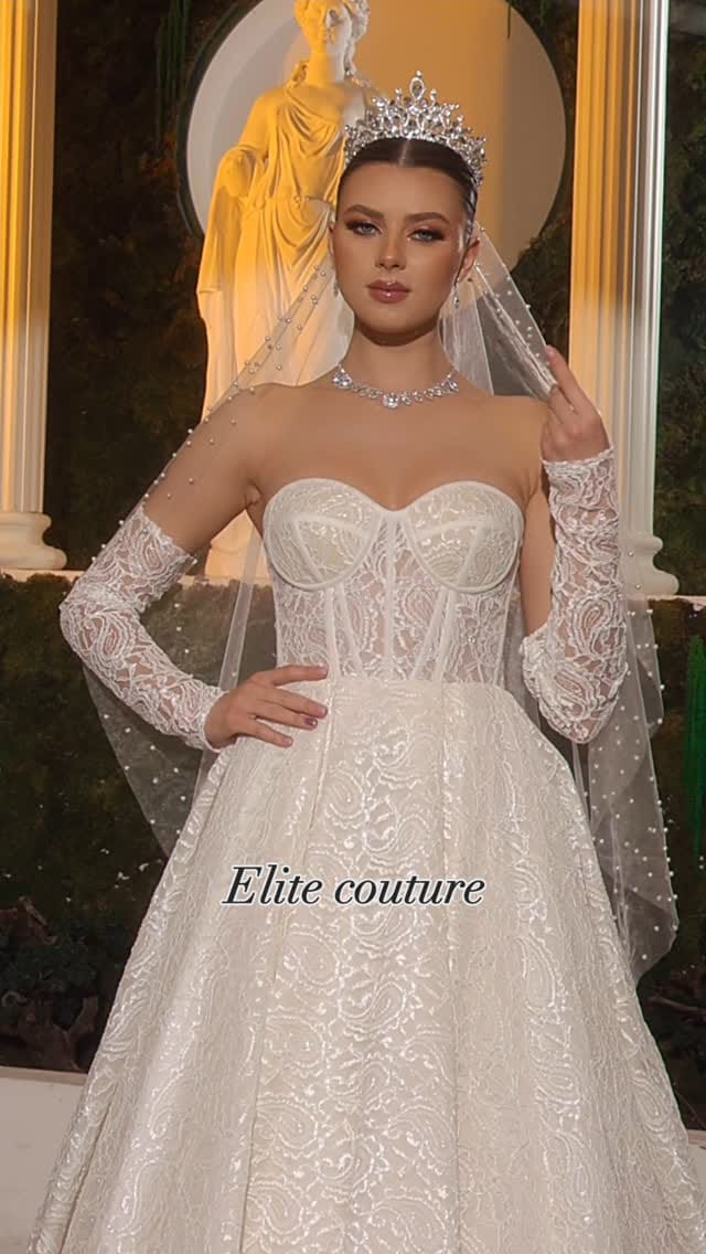 Post 10 by ELITE  COUTURE WEDDING DRESS on Instagram (video)