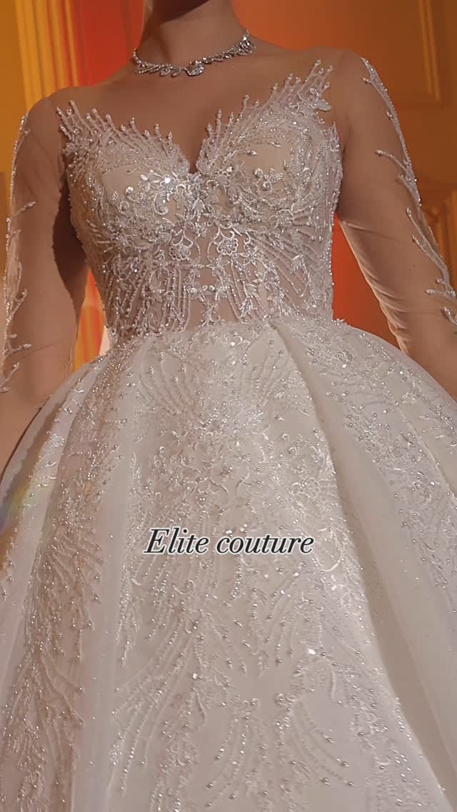 Post 9 by ELITE  COUTURE WEDDING DRESS on Instagram (video)