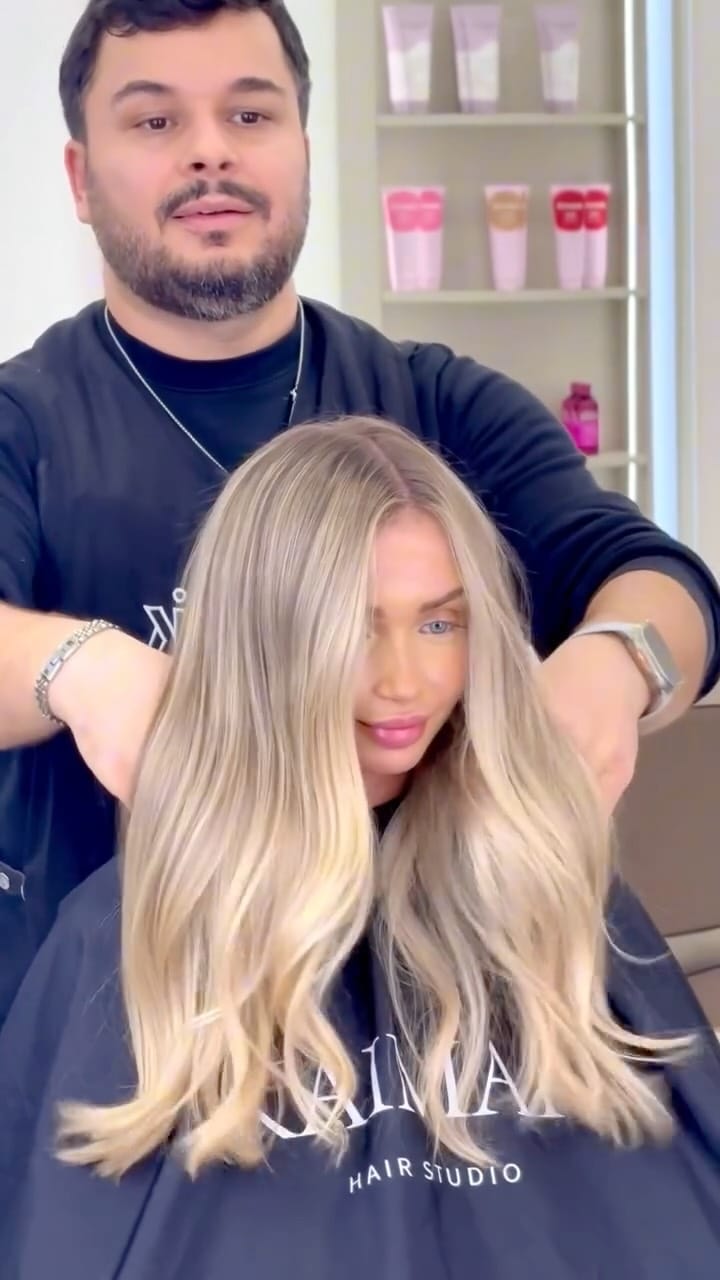 Post 5 by KAIMAK Hair Studio on Instagram (video)