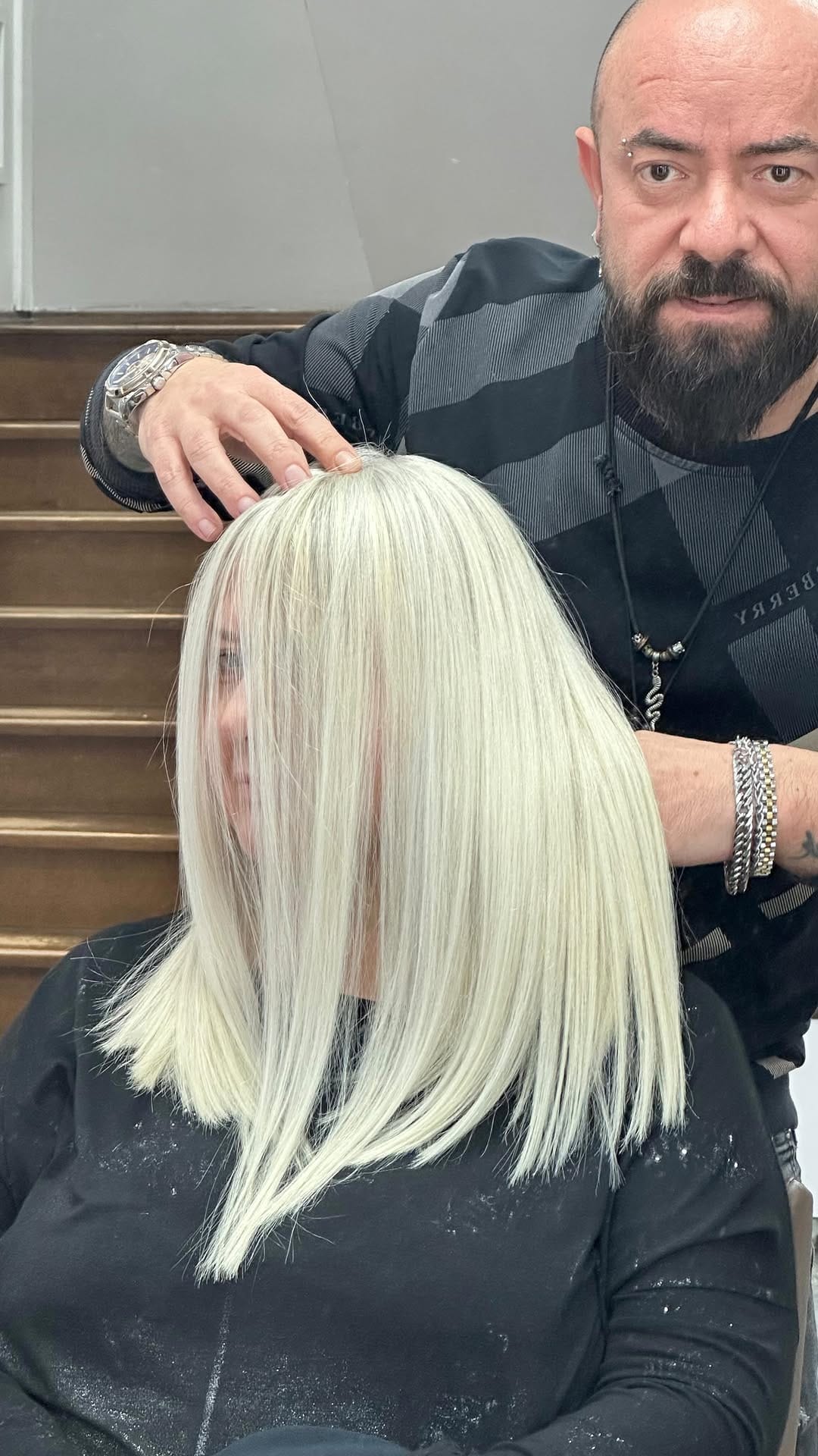 Post 2 by Zafer ALBAYRAK(Hair Stylist) on Instagram (video)
