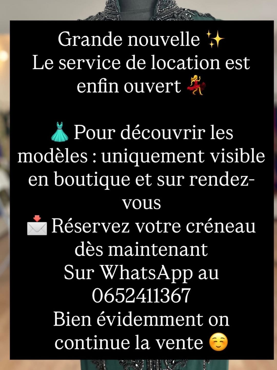 Post 10 by Fatiha Eddarkaoui caftan on Instagram (image)