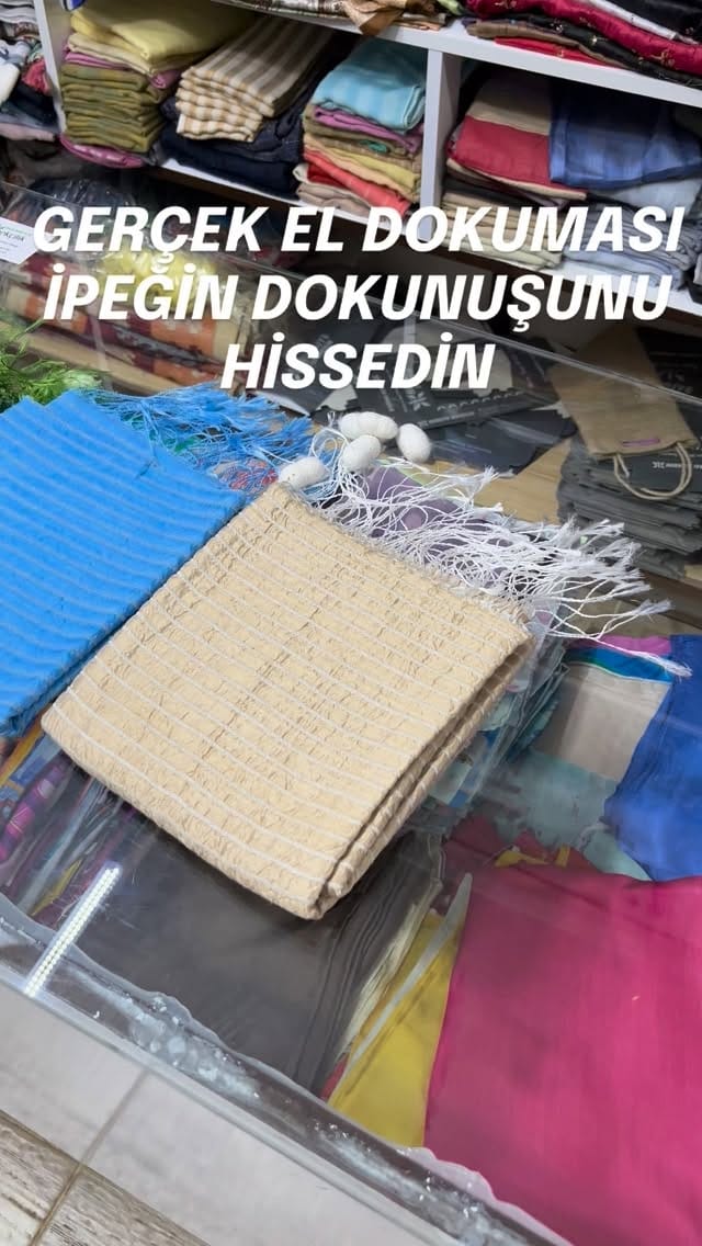 Post 9 by Harbiye İpekçilik Hatay El Dokuması Yerli İpek on Instagram (video)