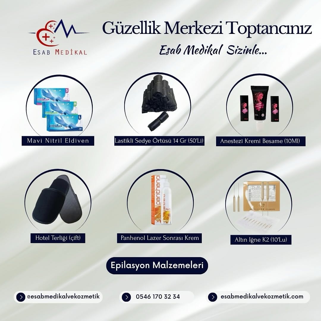 Post 6 by Güzellik Merkezi Malzemeleri on Instagram (image)