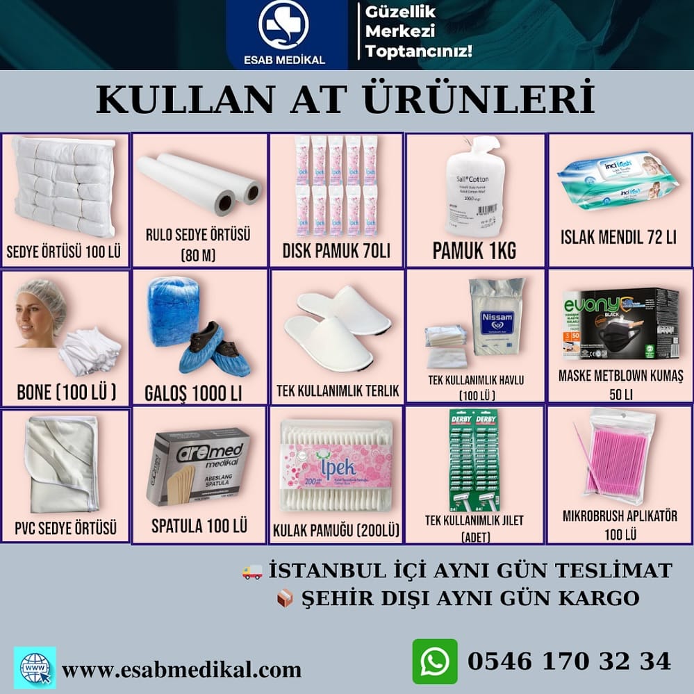 Post 9 by Güzellik Merkezi Malzemeleri on Instagram (image)