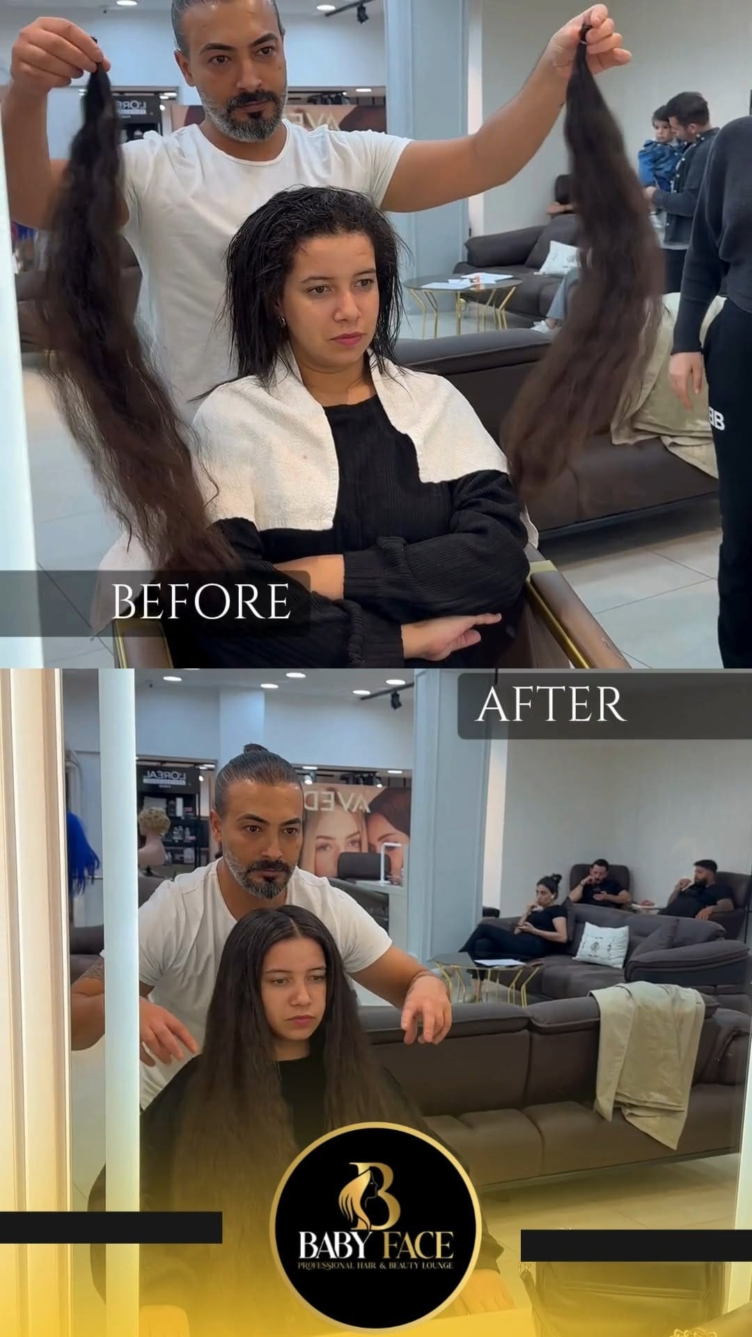 Post 5 by Baby Face Hair & Beauty Lounge on Instagram (video)