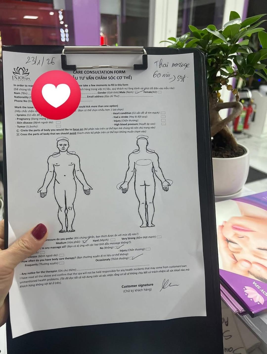 Post 1 by Enjoy spa on Instagram (image)