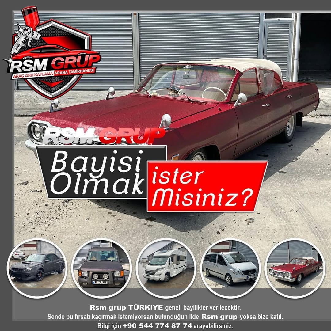 Post 10 by RSM GRUP OTO ZIRH KAPLAMA on Instagram (carousel)