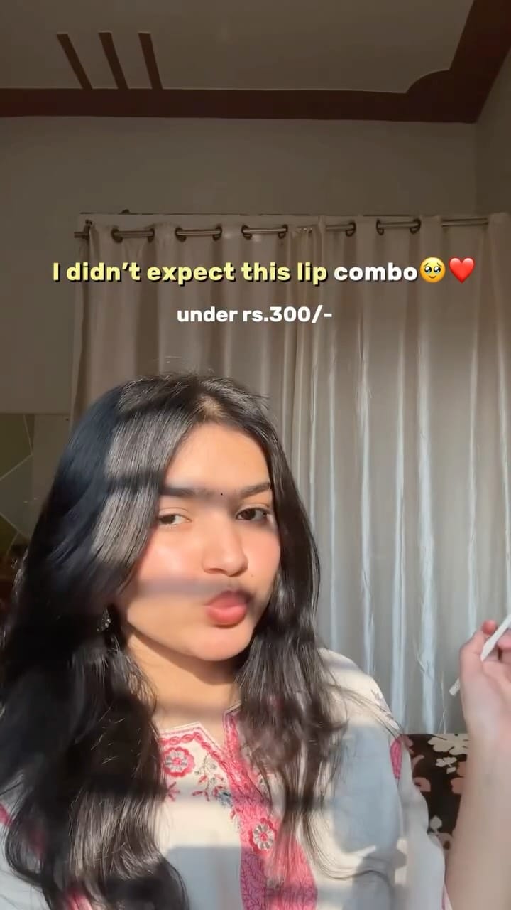 Post 1 by Nainika | Beauty & Fashion Creator on Instagram (video)