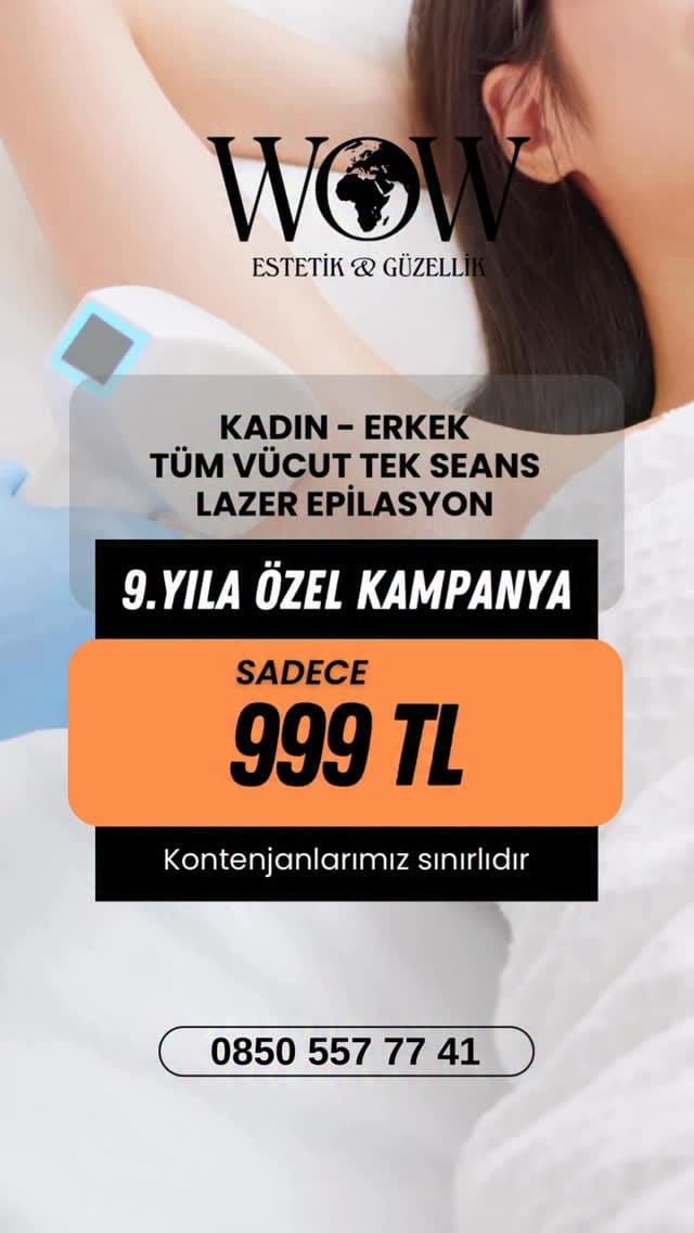 Post 5 by WOW Estetik ve Güzellik on Instagram (video)