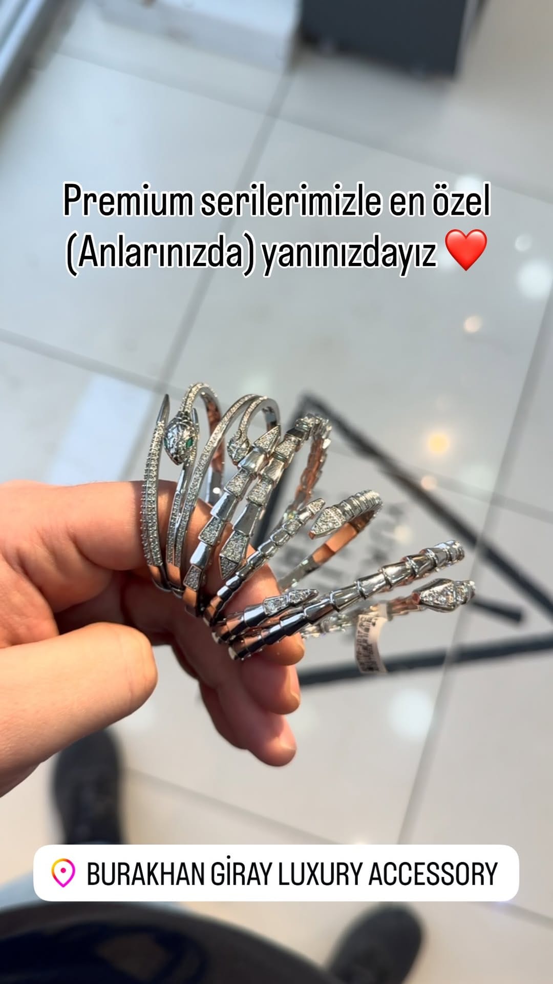 Post 8 by BURAKHAN GİRAY  LUXURY ACCESSORY on Instagram (video)