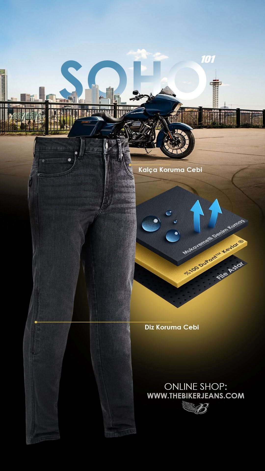 Post 10 by The Biker Jeans Co. on Instagram (video)
