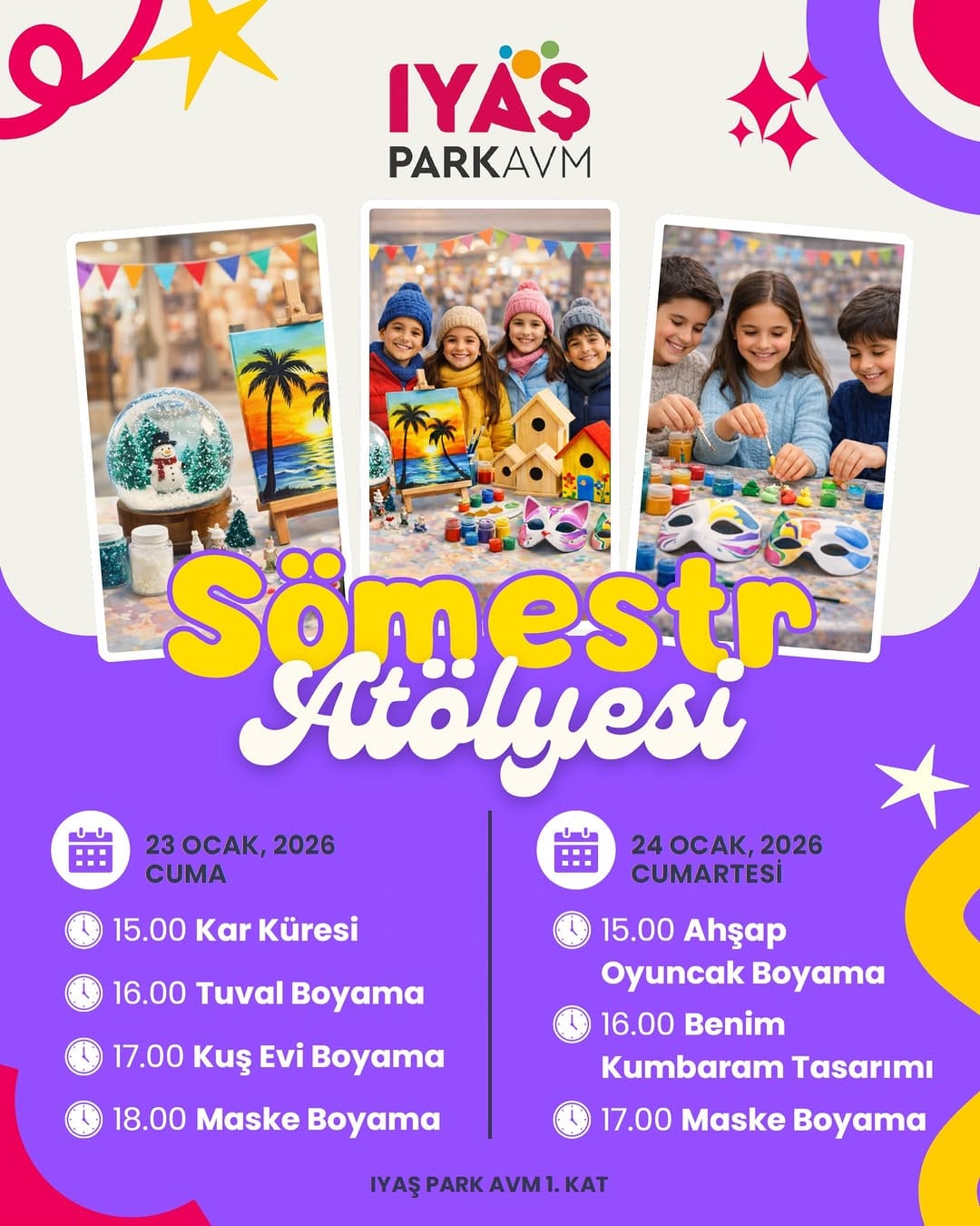 Post 3 by Iyaş Park Alışveriş Merkezi on Instagram (image)