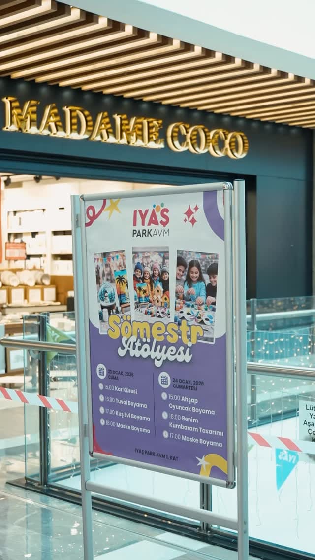 Post 1 by Iyaş Park Alışveriş Merkezi on Instagram (video)