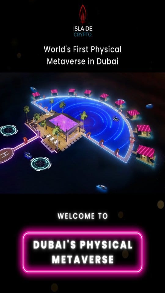 Post 3 by Isla De Crypto - Floating Island - Duabi on Instagram (video)