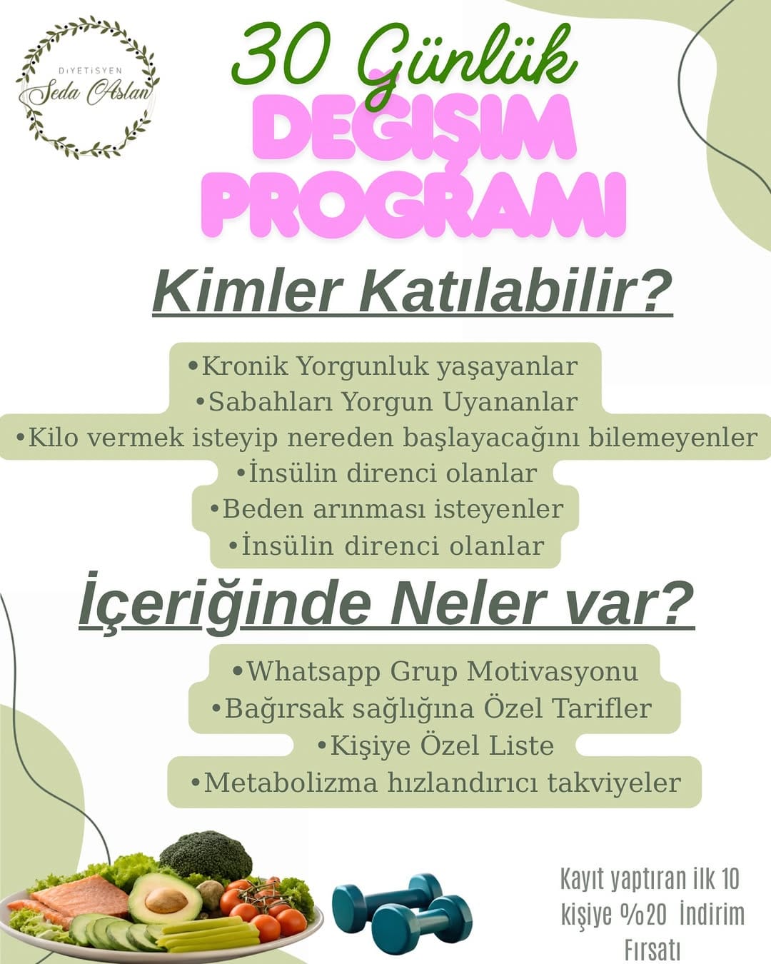 Post 1 by FONKSİYONEL TIP DİYETİSYENİ🍃 on Instagram (image)