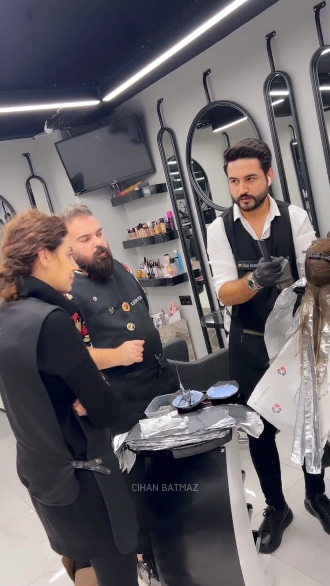 Post 10 by Cihan Batmaz | Kuaför - Hairdresser - Friseur on Instagram (video)