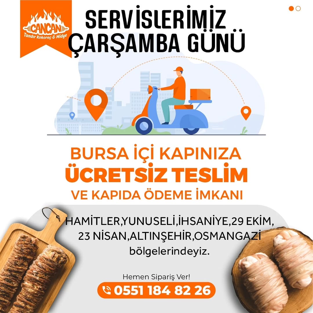 Post 1 by CanCan Tandır Kokoreç Bursa on Instagram (carousel)