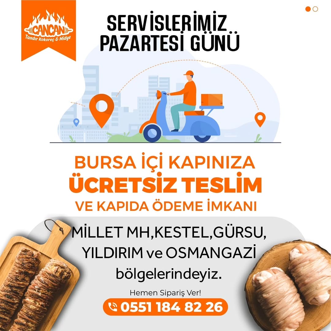Post 4 by CanCan Tandır Kokoreç Bursa on Instagram (carousel)