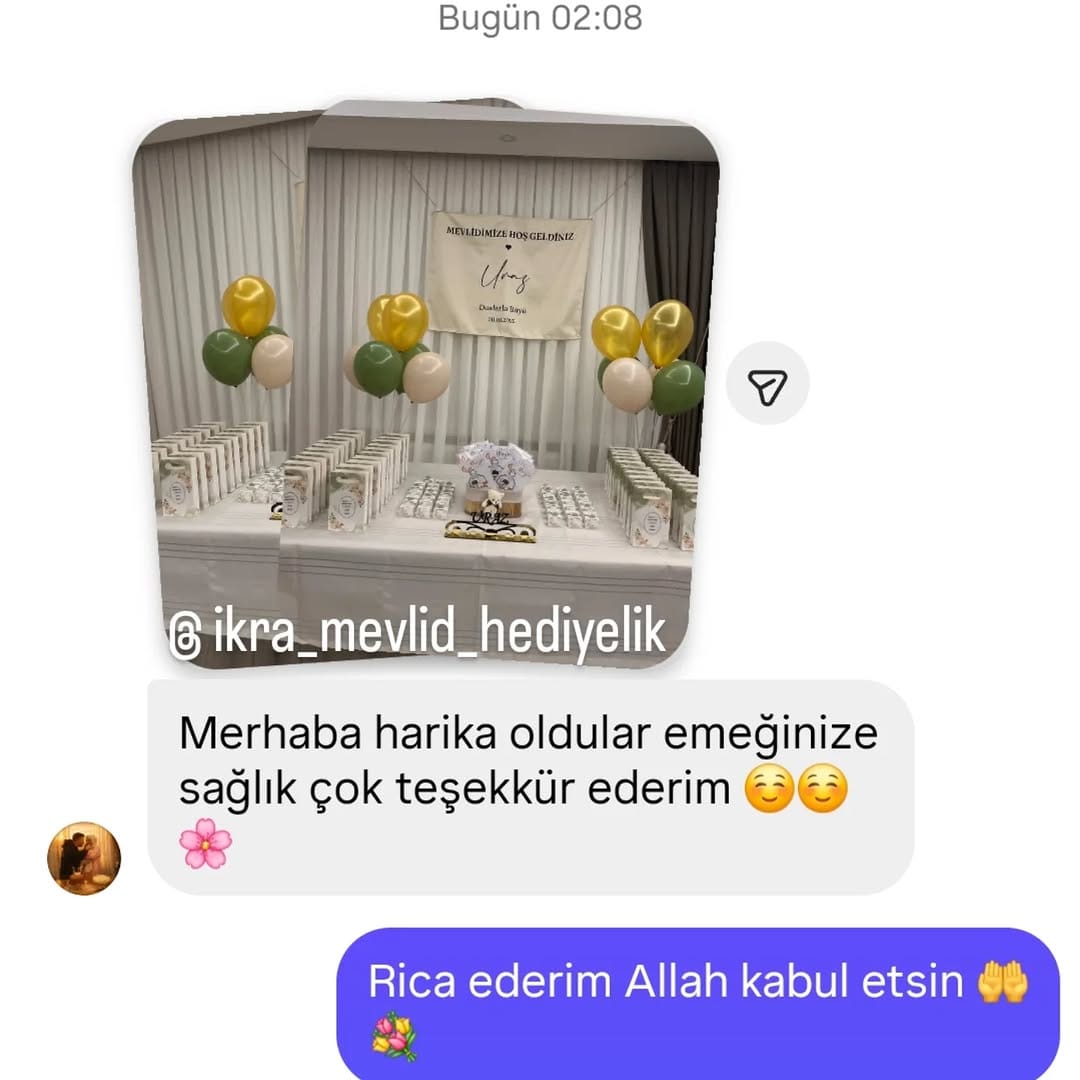 Post 5 by En Uygun Mevlid Hediyelikleri on Instagram (image)