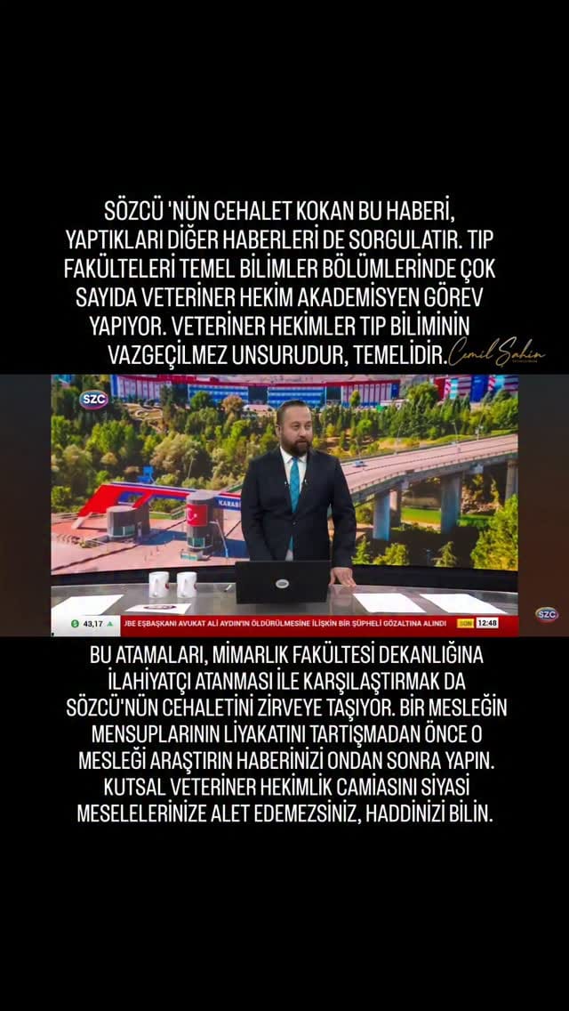 Post 4 by Cemil Şahin on Instagram (video)