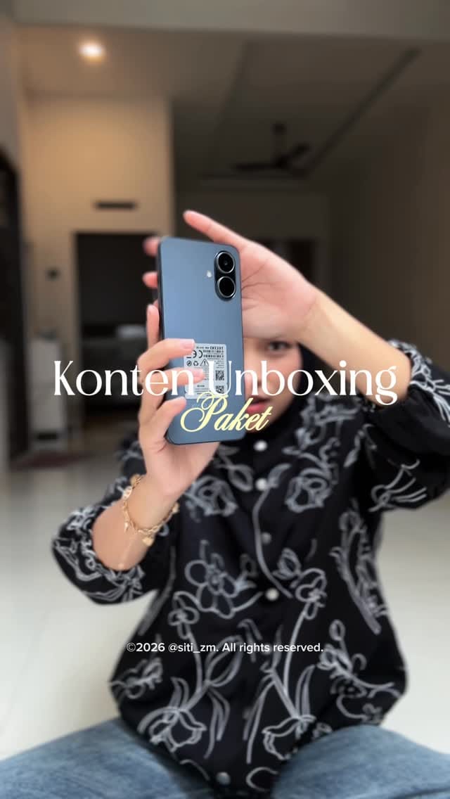 Post 9 by Siti Zakiah M II on Instagram (video)