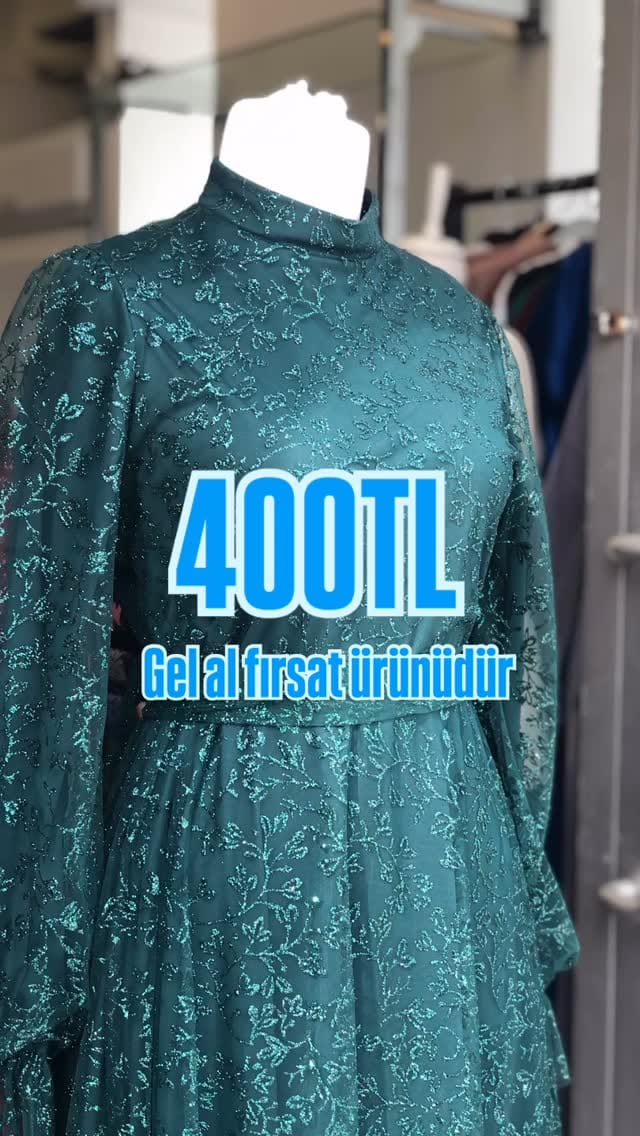 Post 8 by Tesettür Abiye Ferace on Instagram (video)