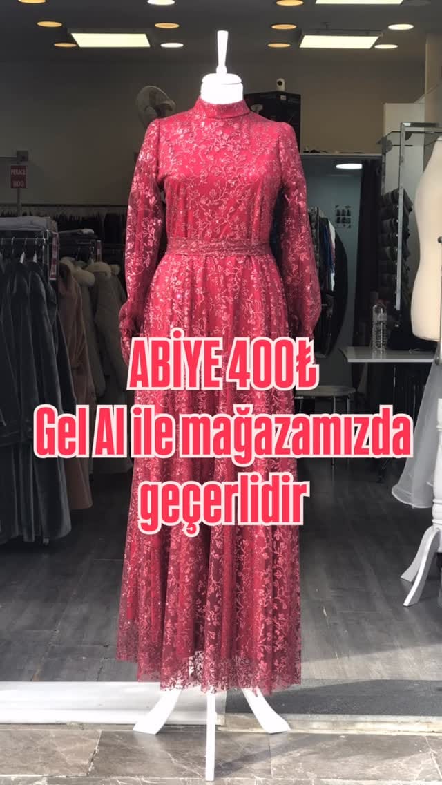Post 7 by Tesettür Abiye Ferace on Instagram (video)