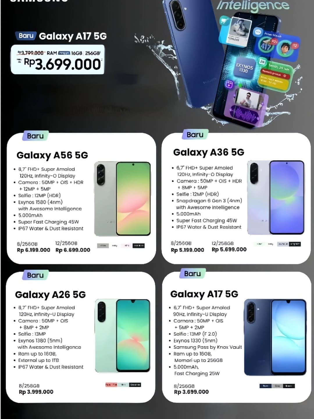 Post 10 by SAMSUNG STORE CIREBON ( SAMSUNG EXPERIENCE CONSULTANT ) on Instagram (image)