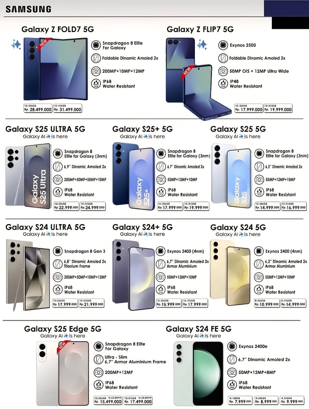 Post 8 by SAMSUNG STORE CIREBON ( SAMSUNG EXPERIENCE CONSULTANT ) on Instagram (image)