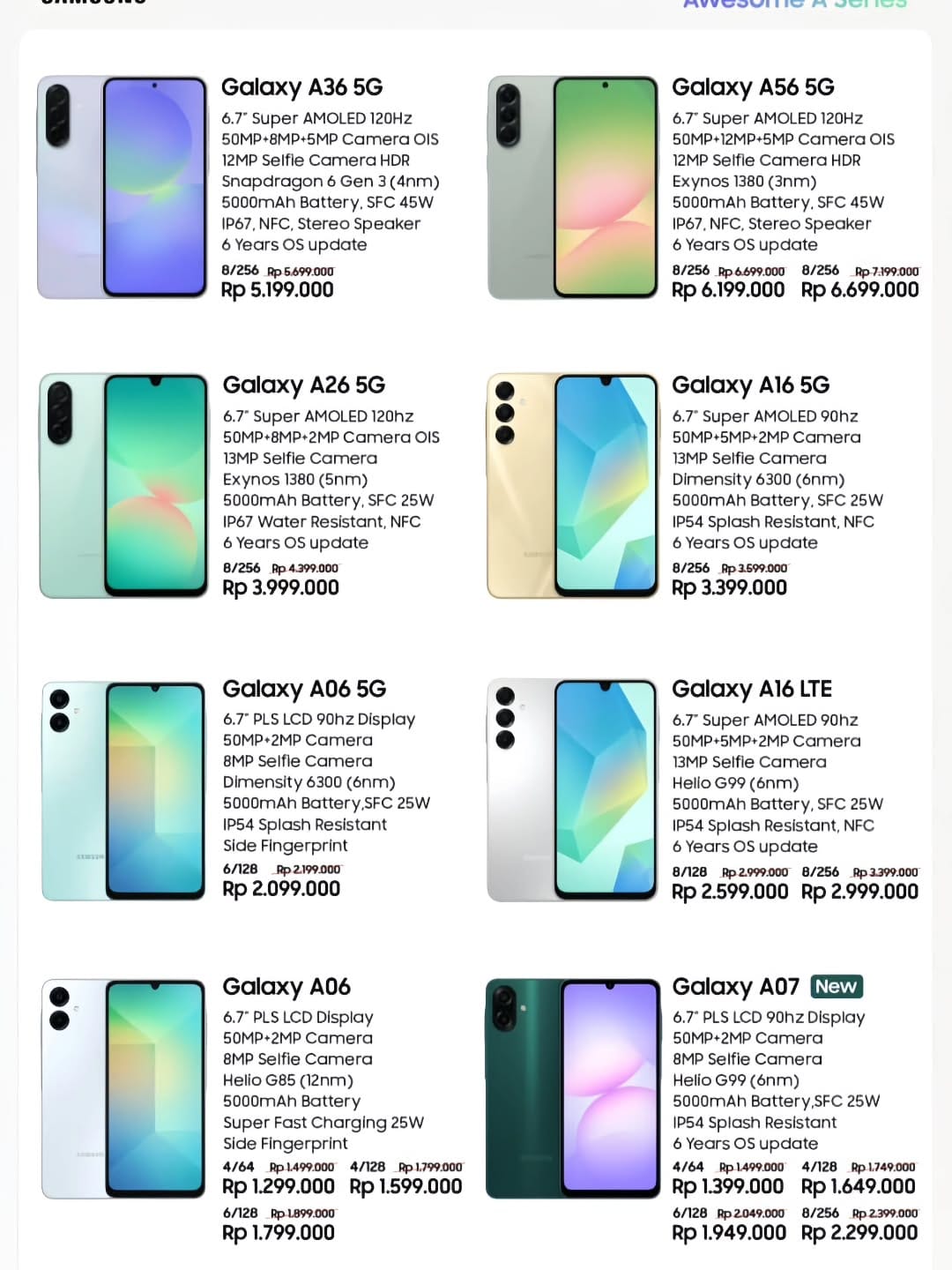 Post 9 by SAMSUNG STORE CIREBON ( SAMSUNG EXPERIENCE CONSULTANT ) on Instagram (image)