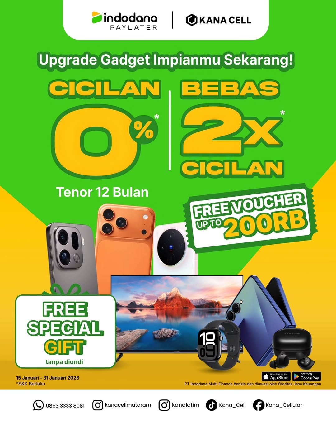 Post 10 by #TOKO HP TERMAHAL di LOMBOK • INI KANA BUKAN KIRI on Instagram (image)