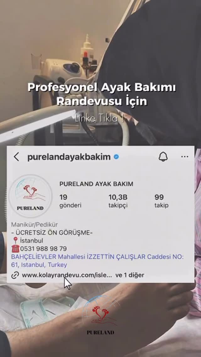 Post 8 by PURELAND AYAK BAKIM on Instagram (video)