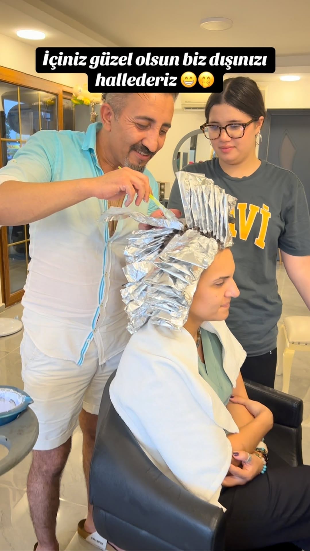 Post 10 by NADİFE DAYAN HAIR DESING on Instagram (video)