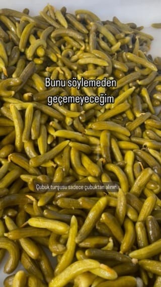 Post 10 by Yeşilçam Çubuk Turşu on Instagram (video)